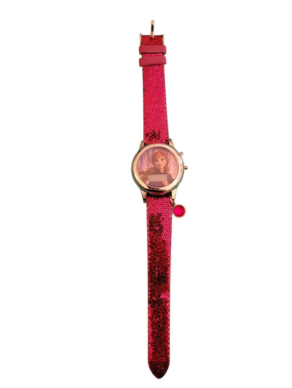 Disney Frozen Glitter Digital Watch Pink